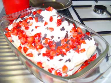 Erdbeeren zwischen Himmel und Hölle