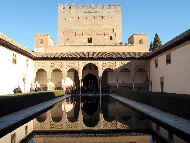 Gesamtansicht 2:  Alhambra, Granada, Spanien