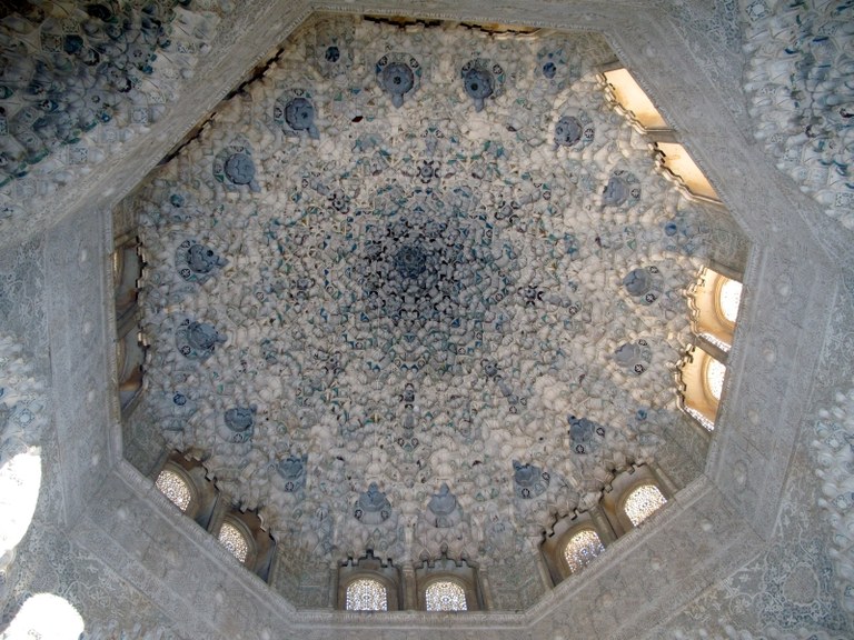 Kuppel:  Alhambra, Granada, Spanien