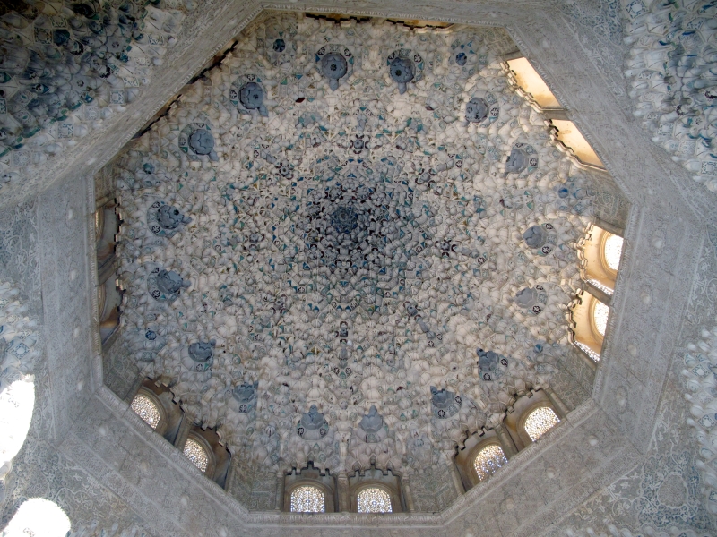 Kuppel: Alhambra, Granada, Spanien