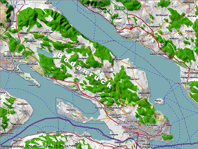 Bodanrück - Drumlins — Landesbildungsserver Baden-Württemberg