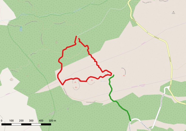 Wanderung zu den Monti Sartorius Wanderung zu den Monti Sartorius
