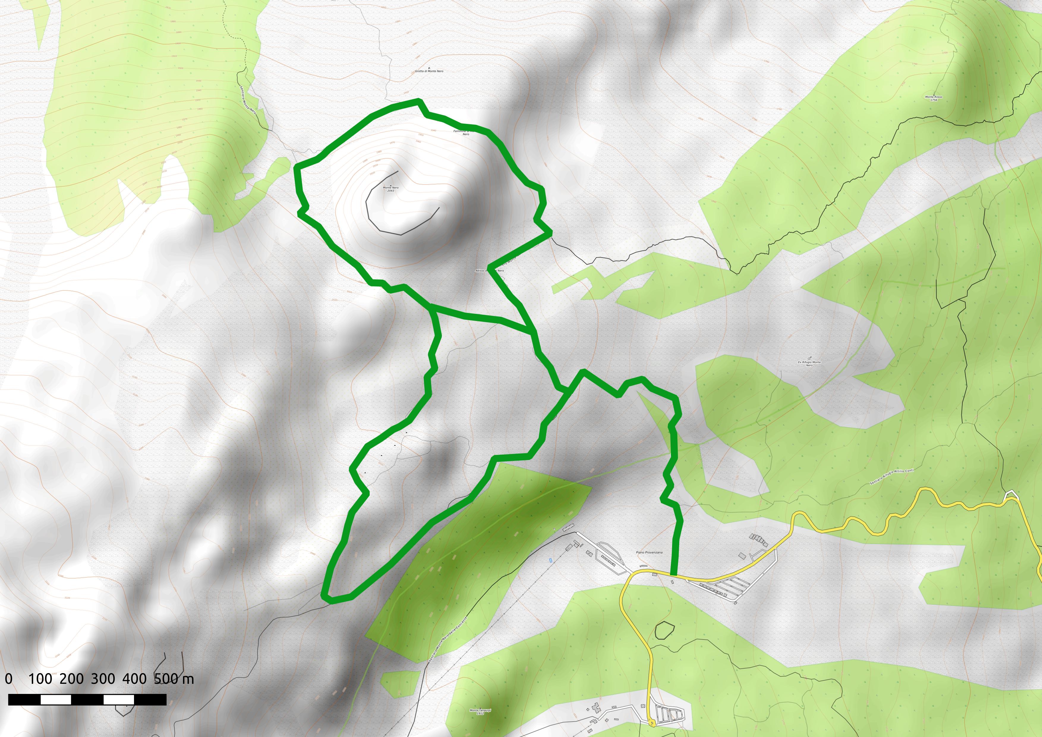 Wanderung bei Piano Provenzana