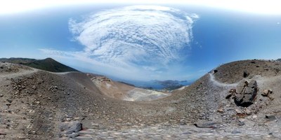 Gran Cratere (Vulcano, in der Nähe des Gipfels)