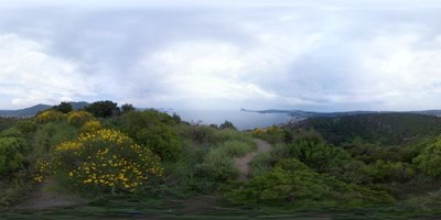 Monte Nuovo, im Hintergrund Golf von Neapel