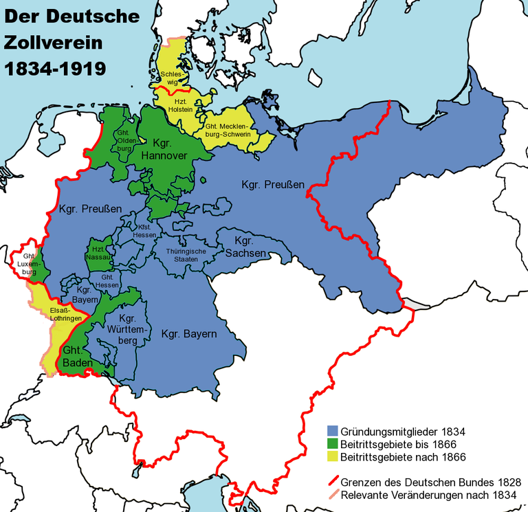 Deutscher Zollverein bis 1871