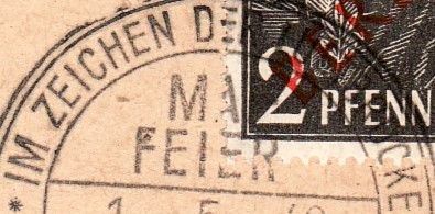 Detail Stempel Luftbrücke