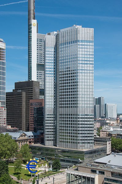 Eurotower Frankfurt, Sitz der EZB