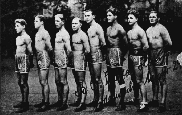 Boxmannschaft von Johann Trollmann