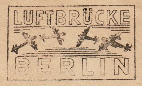 Stempel: Luftbrücke Berlin