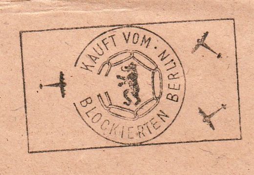 Stempel: Kauft vom blockierten Berlin