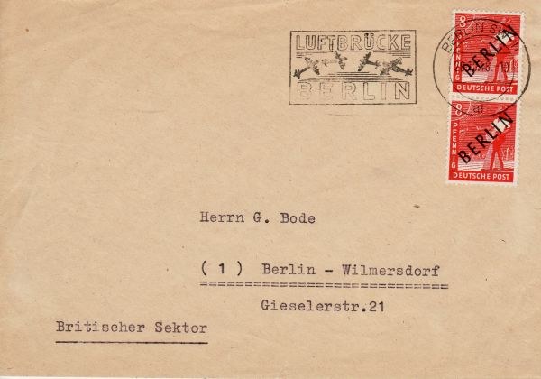 Stempel Luftbrücke Stempel Luftbrücke
