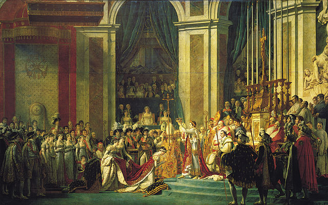 The Coronation of Napoleon, Jacques-Louis David, 1805-08