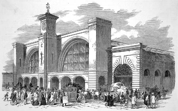 King's Cross Station, 1852
