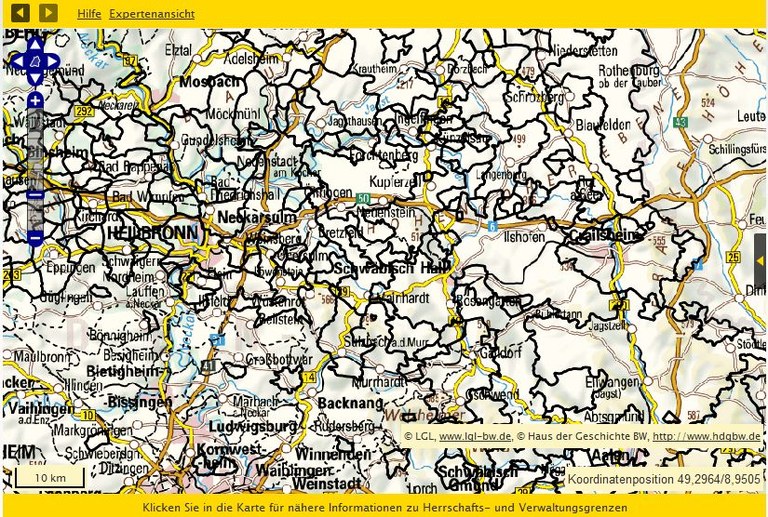 Nordwürttemberg 1790 Nordwürttemberg 1790