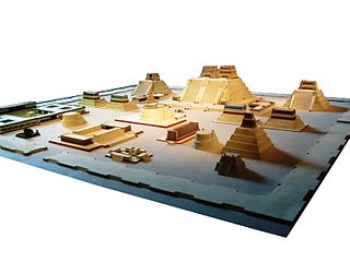 Tenochtitlan im Modell