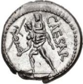 Römische Numismatik: Aenaeas mit dem Palladion und Anchises Römische Numismatik: Aenaeas mit dem Palladion und Anchises