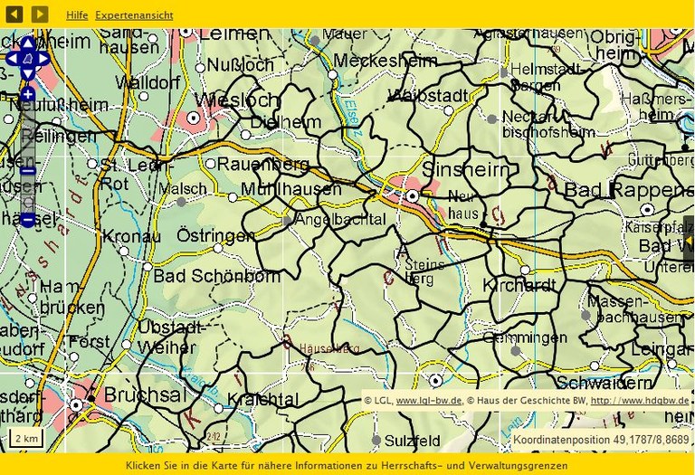 Kraichgau 1790 Kraichgau 1790