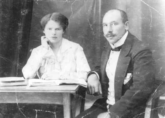 Rosa und Adolf Spanier, Foto um 1920