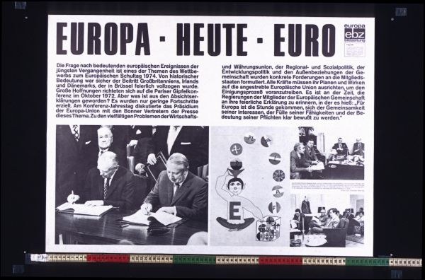 Plakat Europa 1974 Plakat Europa 1974