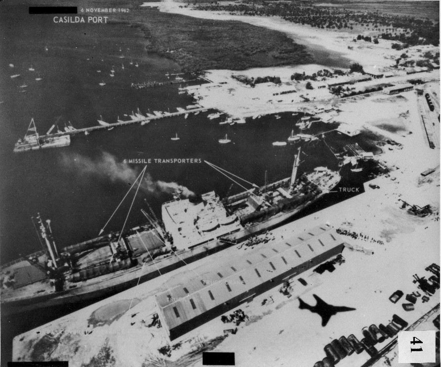 Abtransport kubanischer Raketen im Oktober 1962