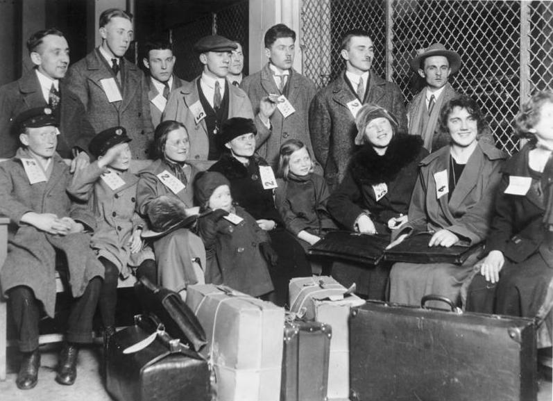 Einwanderer in Ellis Island, 1931