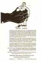 Flugblatt: Demokratie und Sozialismus