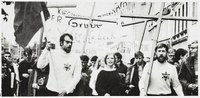 Vertreter der Biberacher APO beim Sternmarsch in Bonn