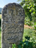 ehemaliger Grenzstein bei Blaubeuren nach Alt-Württemberg