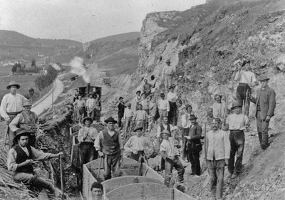 „Ausnahmezustand“ auf der Schwäbischen Alb: Italienische Wanderarbeiter beim Bau der Hohenzollerischen Kleinbahn