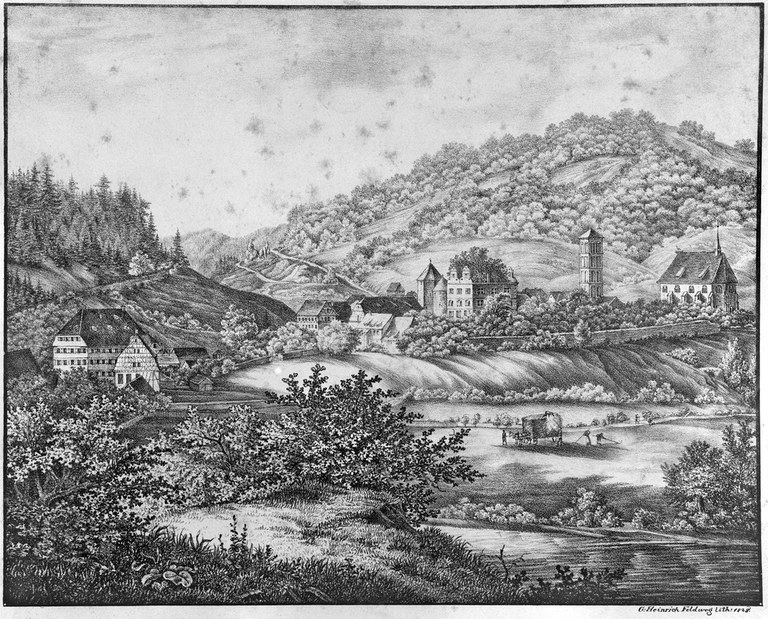 B 9 Ansicht Schloss und Kloster 1828.jpg