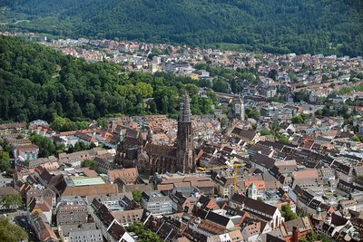 Freiburg im Breisgau Luftaufnahme