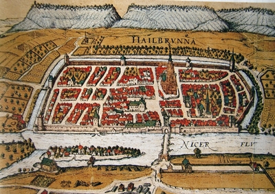 Stadtplan von 1617