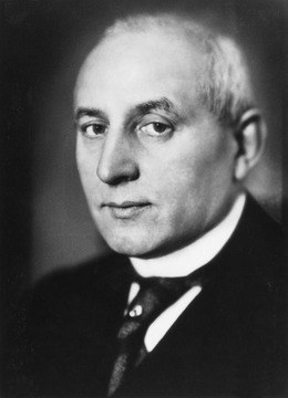 Der württembergische Staatspräsident Eugen Bolz um das Jahr 1930