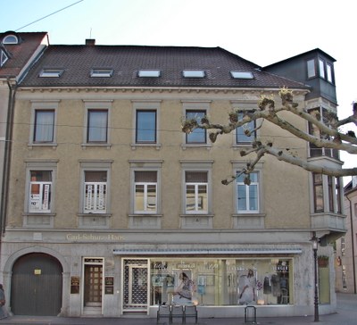 Carl Schurz Haus in Rastatt, Kaiserstraße 36