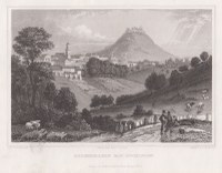 Ansicht von Hechingen und Hohenzollern, 1841