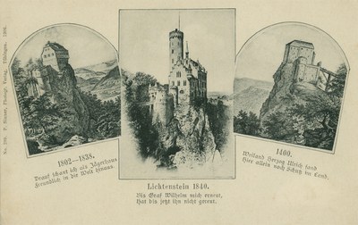 3 Ansichten des Lichtenstein