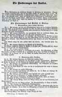 Die Offenburger Forderungen vom 12.9.1847