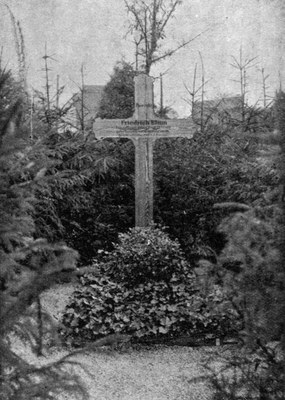 Das Grab von Fritz Blum auf dem Mannheimer Hauptfriedhof