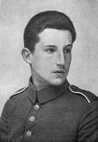 Fritz Blum im Kriegsjahr 1916