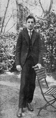 Fritz Blum als Abiturient 1916