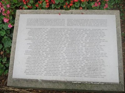 mini_B27 Friedhof Unter den Linden - Mahnmal fuer kremierte KZ-Opfer - Namenstafel.jpg