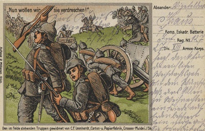 Feldpostkarte 1914