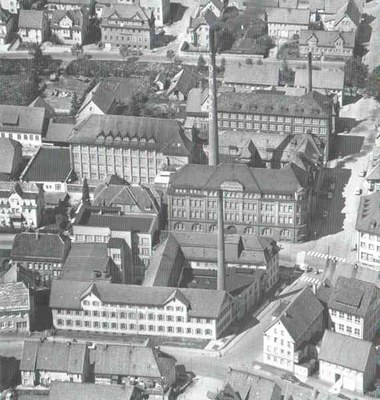 Luftansicht Tailfingen 1958