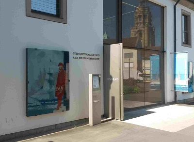 Eingang zum Haus der Stadtgeschicht