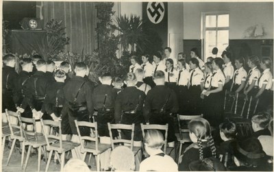 B 6 Konfirmation der Deutschen Christen im Spritzenhaussaal, 1938, Stadtarchiv Aalen