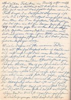 Handschriftliche Aufzeichnungen von Karl Maier