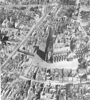 Freiburg Münsterplatz 1944