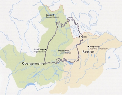 Die Provinzen Obergermanien und Rätien