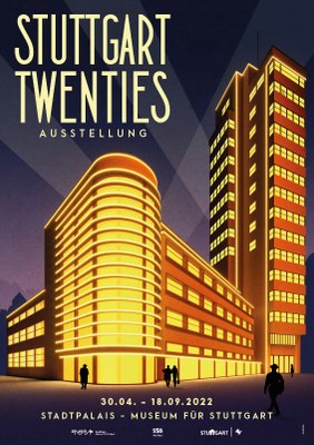 Plakat Ausstellung Stuttgart Twenties StadtPalais